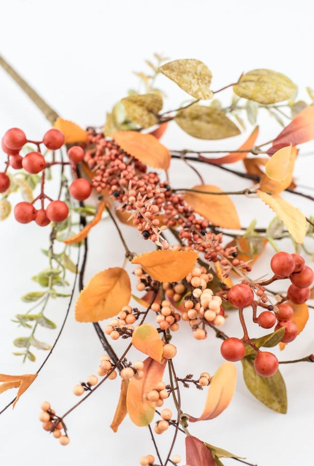 18" Berry Leaves Filler Pick - Greenery Market57227SP18
