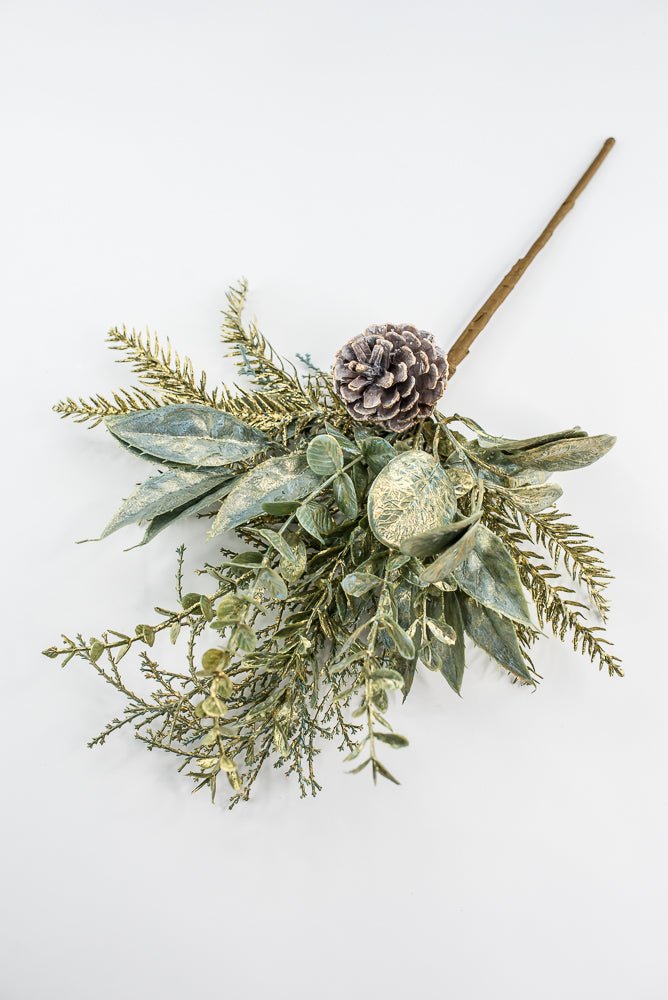 18" Mixed Holiday Greenery - Greenery Market23038