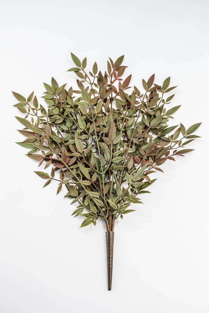 22" Plastic Leaf Bush - Greenery Market85365 - UV