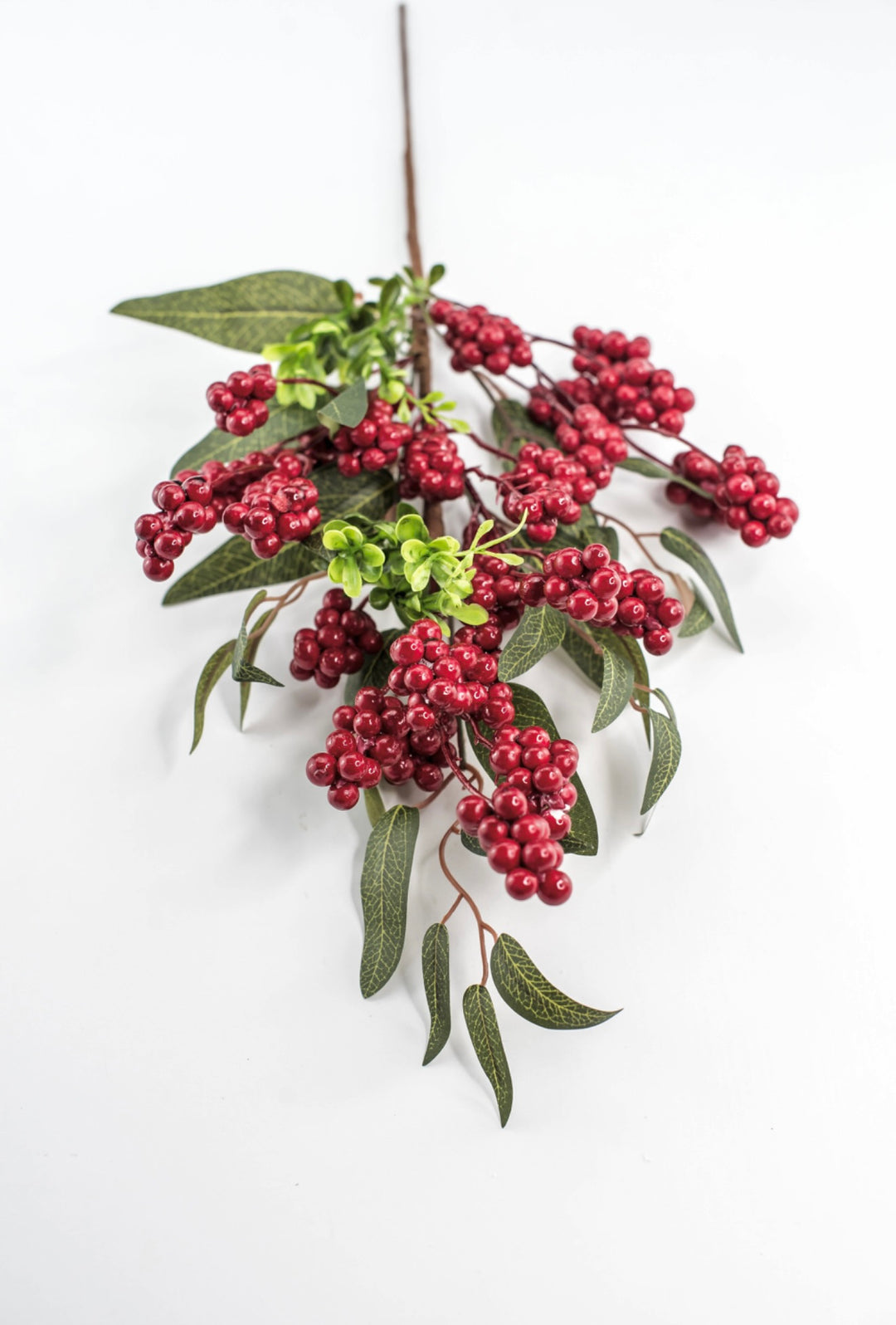 Berry & Mixed Leaves Spray