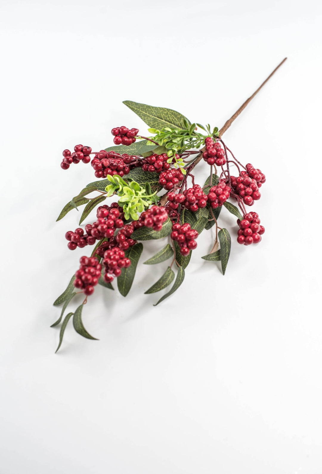 Berry & Mixed Leaves Spray