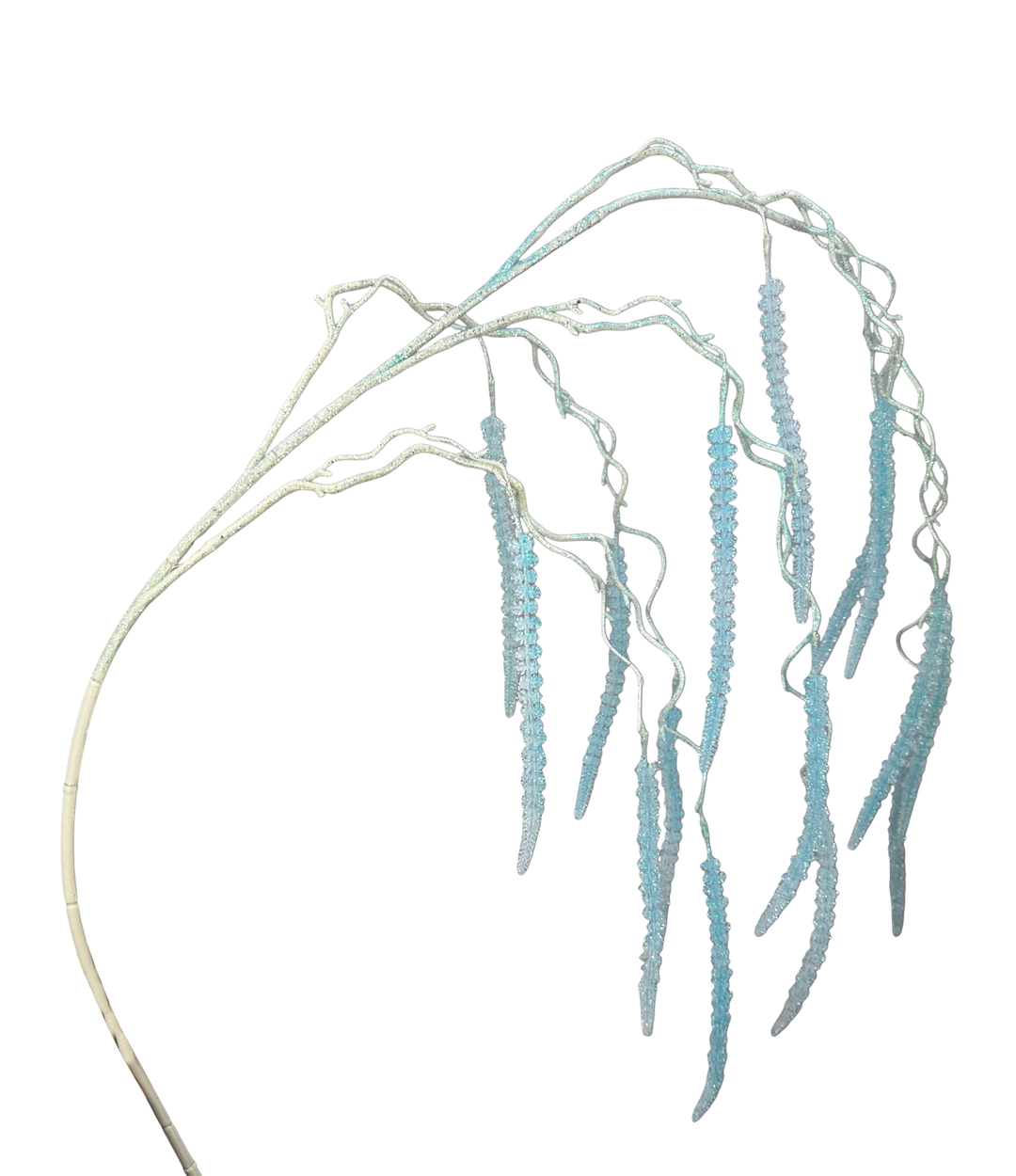 Blue Hanging Foxtail Spray