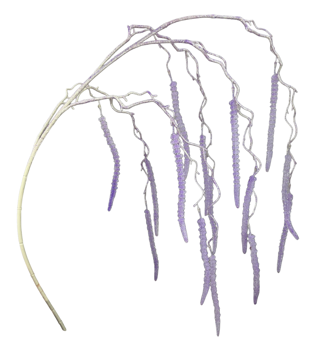Lavender Hanging Foxtail Spray