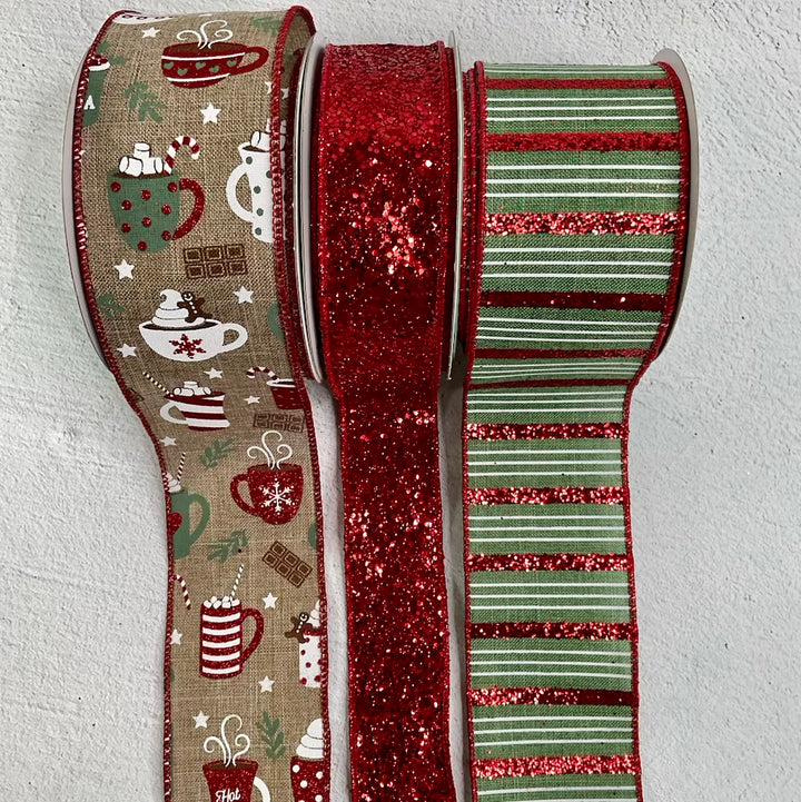 Hot cooca bow bundle x 3 ribbons