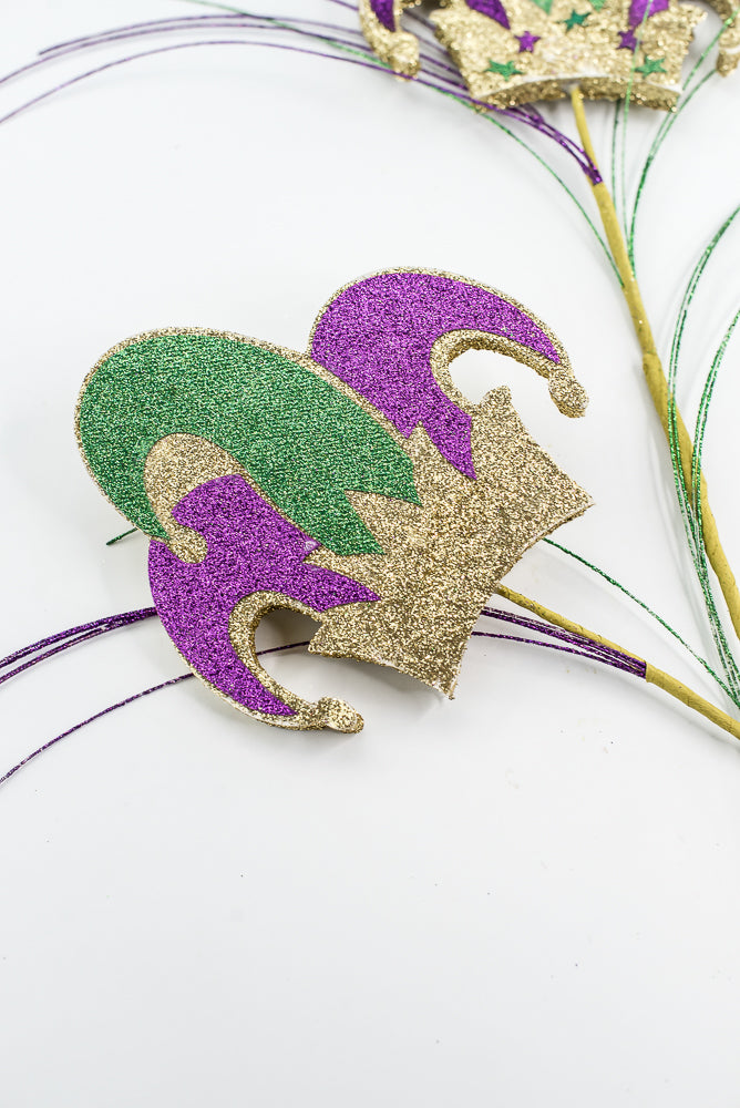 Mardi Gras Glitter Spray