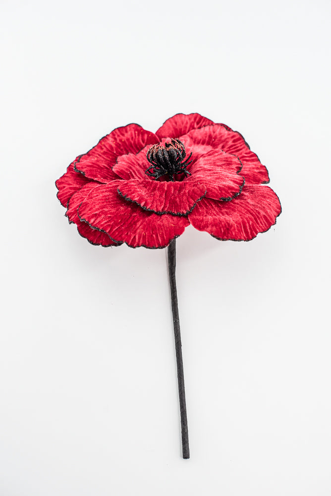 Red Fantasy Flower Pick