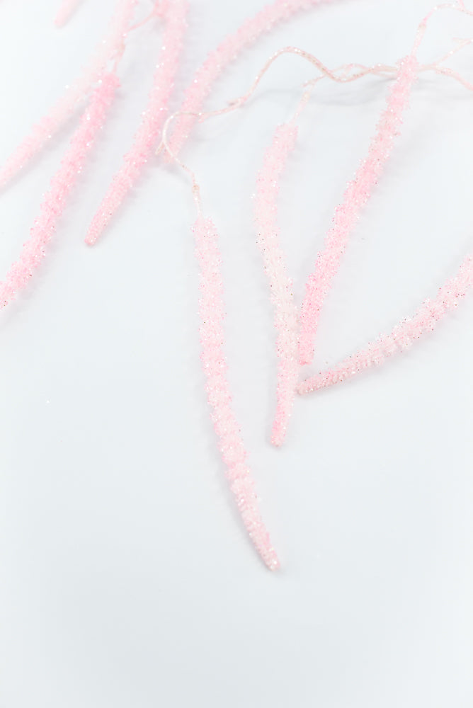 Pink Hanging Foxtail Spray