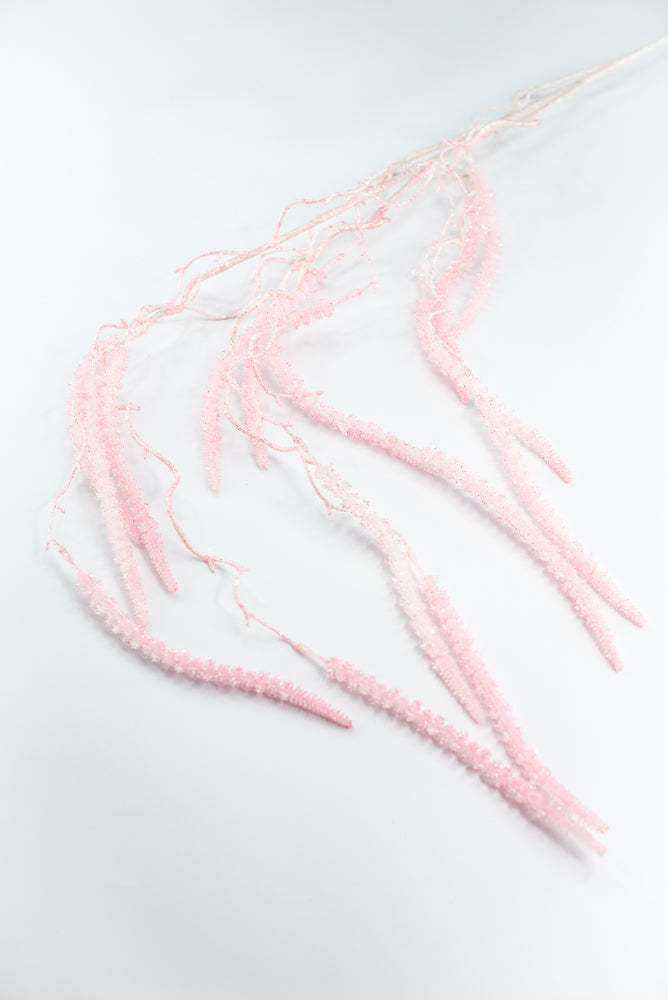 Pink Hanging Foxtail Spray