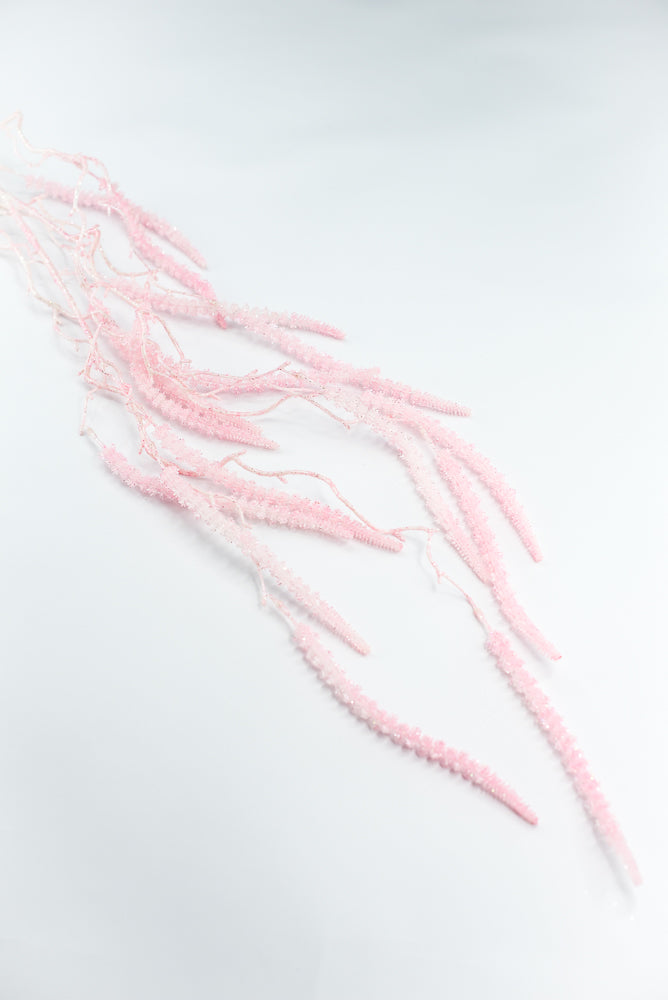 Pink Hanging Foxtail Spray