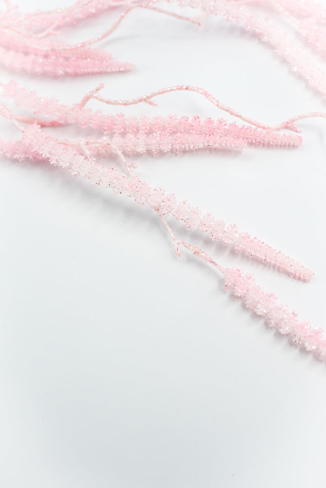 Pink Hanging Foxtail Spray