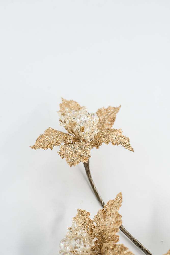 Farrisilk Gold Star Flower Spray - 28"