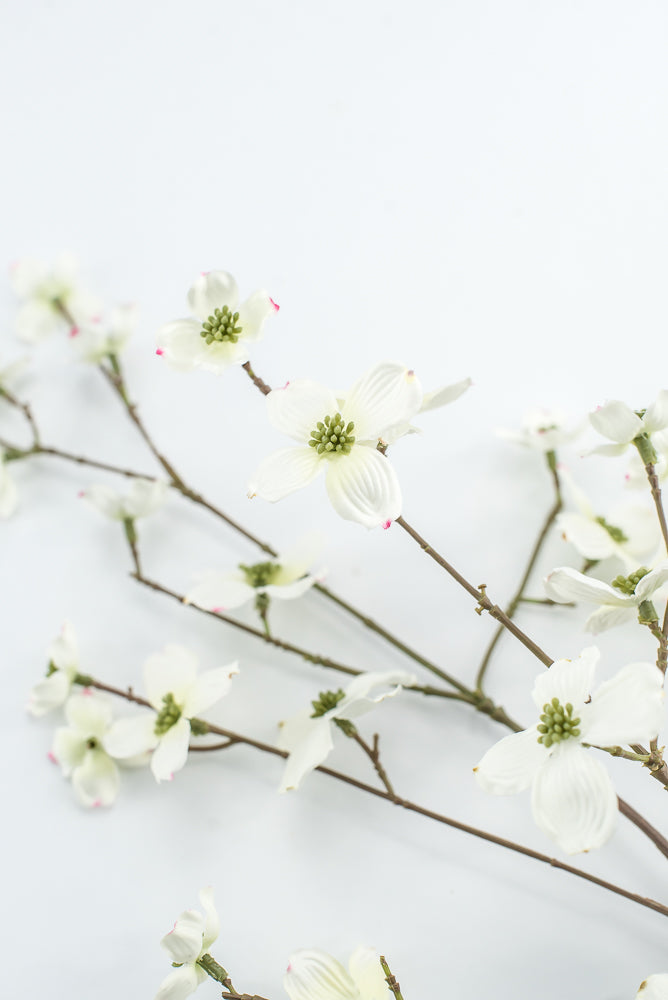 Artificial Dogwood spray 32”