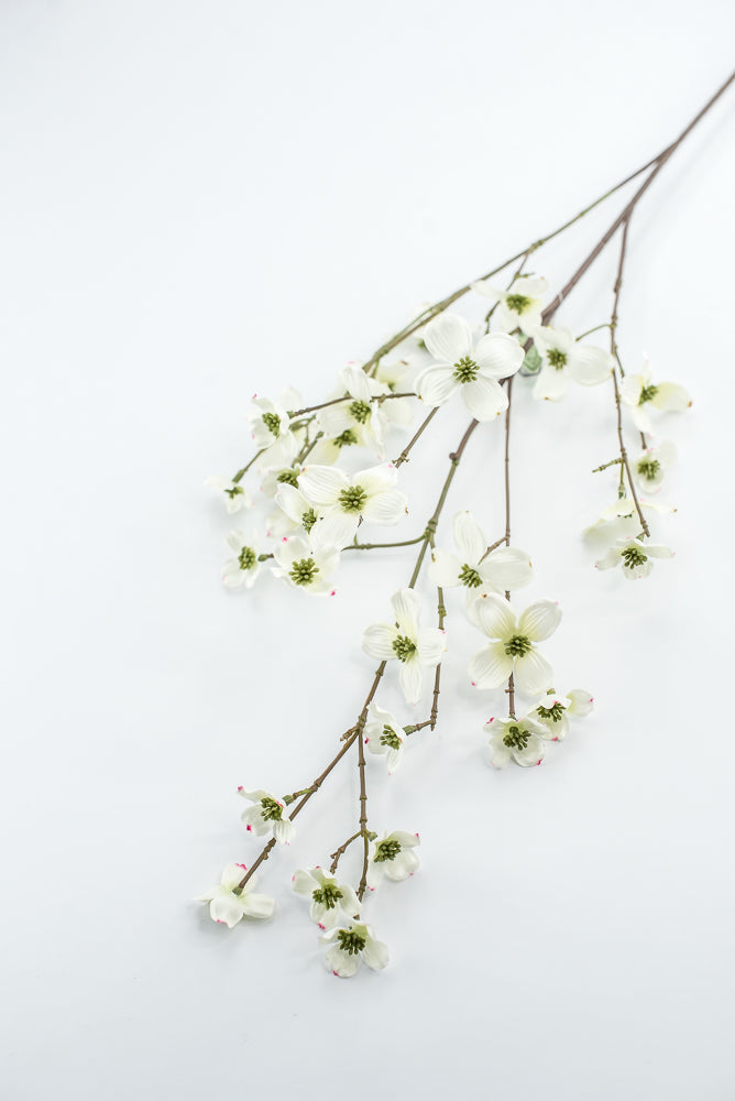 Artificial Dogwood spray 32”