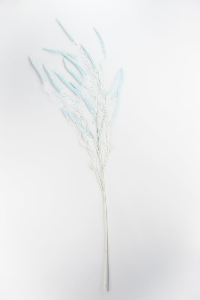 Blue Hanging Foxtail Spray