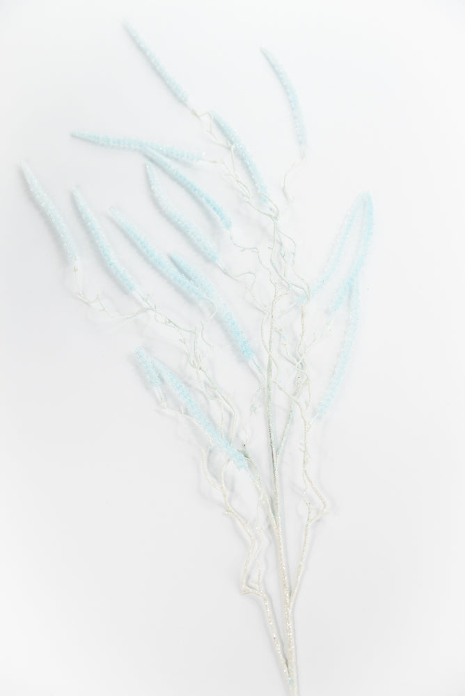 Blue Hanging Foxtail Spray