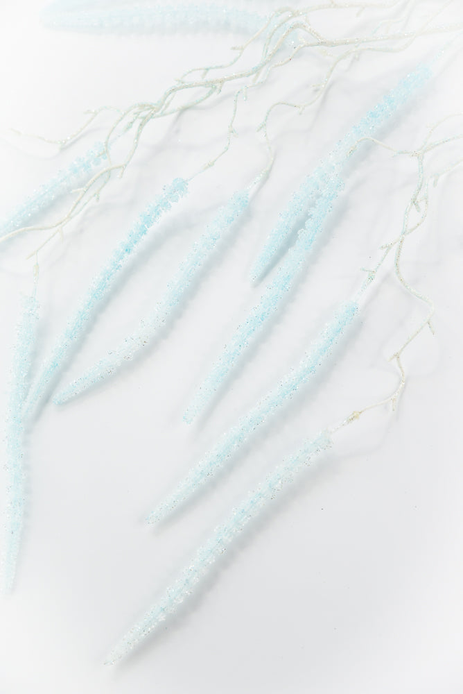 Blue Hanging Foxtail Spray