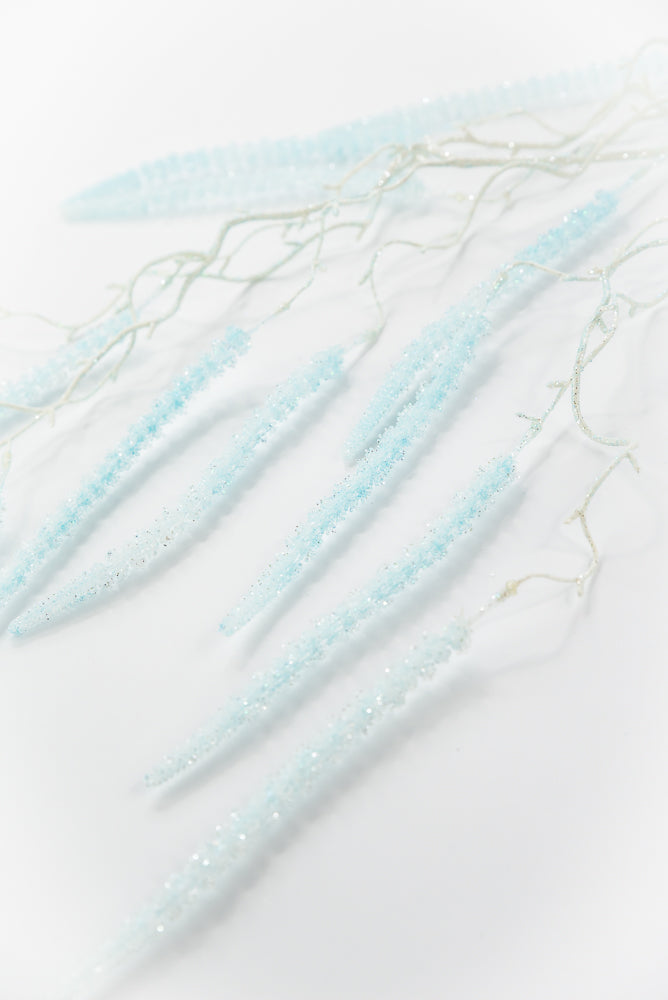 Blue Hanging Foxtail Spray