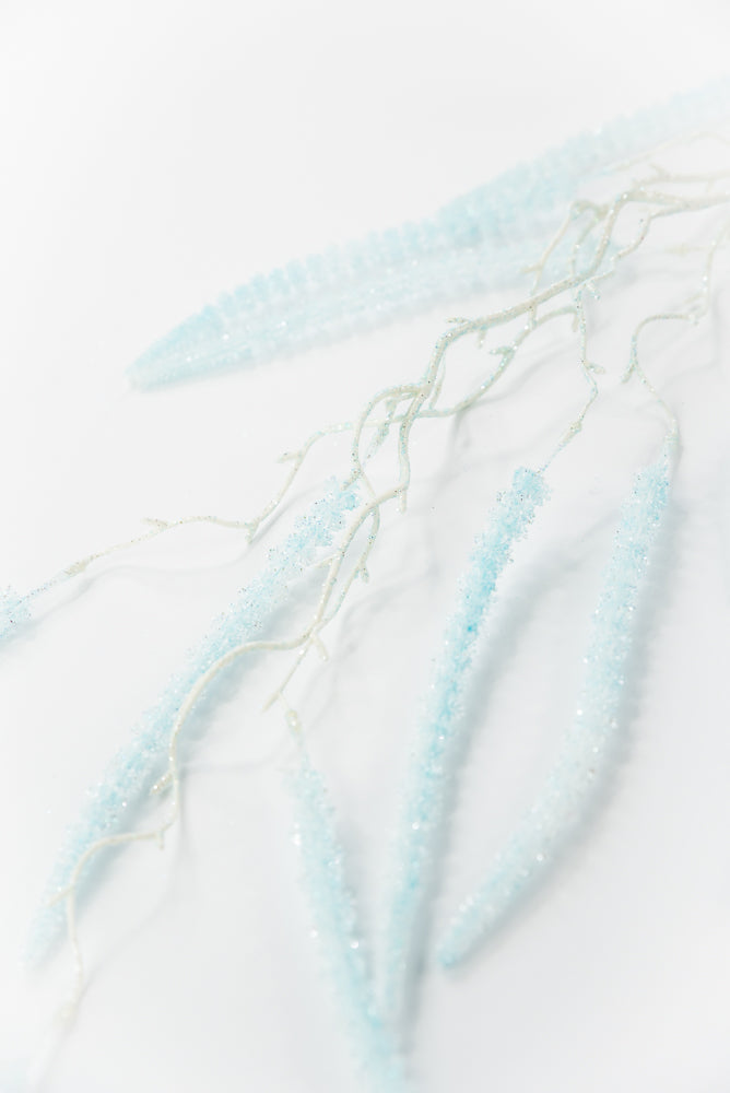 Blue Hanging Foxtail Spray