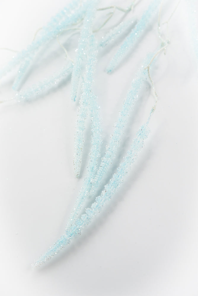 Blue Hanging Foxtail Spray