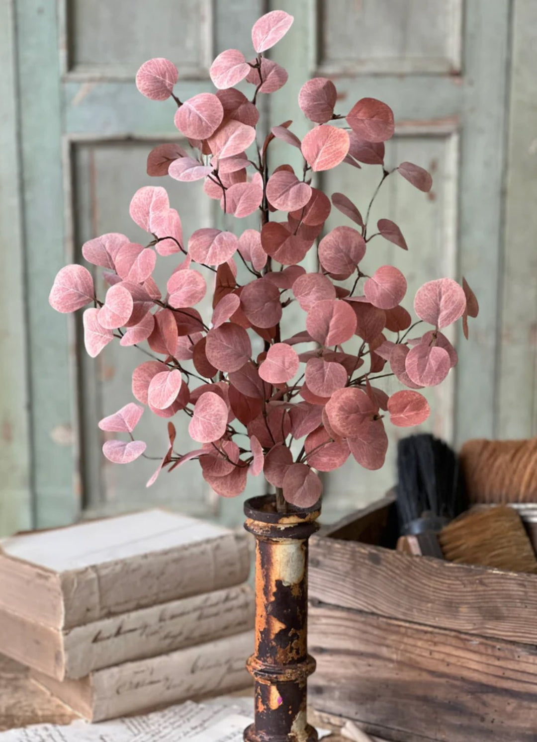 Allegro Eucalyptus spray - weathered pink - Greenery MarketBR7489