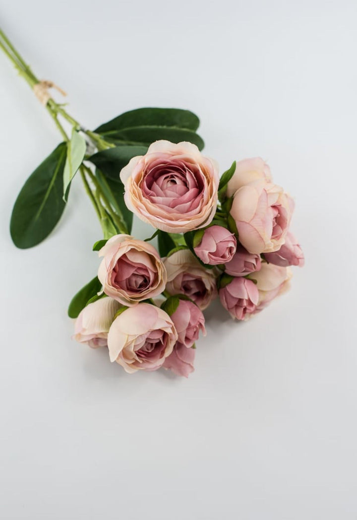 Antique Pink ranunculus bundle - Greenery Marketartificial flowers26033
