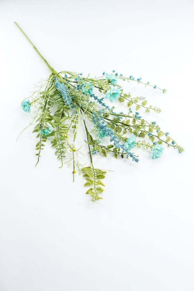 Aqua Blue Wild Flower Filler Spray - Greenery Market63737BL