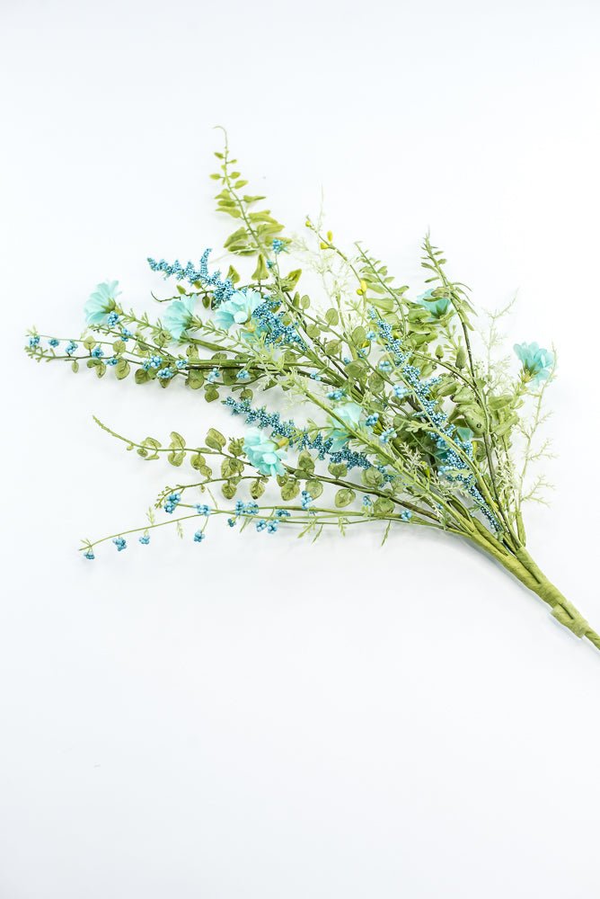 Aqua Blue Wild Flower Filler Spray - Greenery Market63737BL