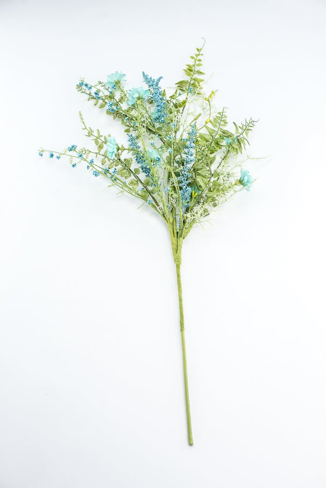 Aqua Blue Wild Flower Filler Spray - Greenery Market63737BL