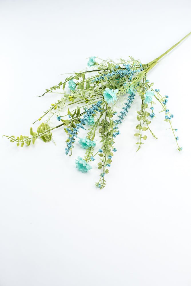 Aqua Blue Wild Flower Filler Spray - Greenery Market63737BL