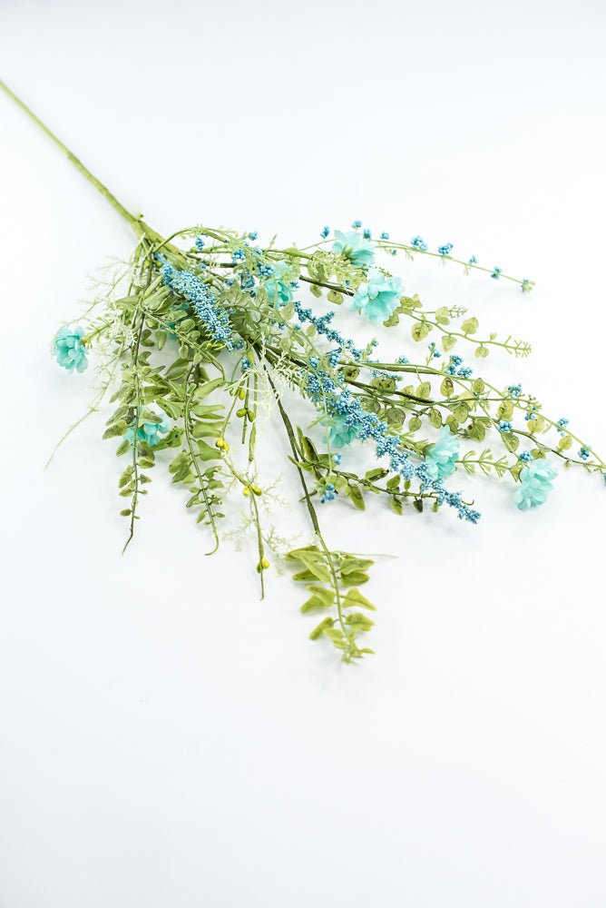 Aqua Blue Wild Flower Filler Spray - Greenery Market63737BL