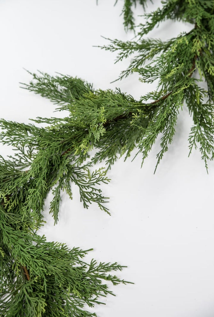 Artificial cedar pine garland 5’ - Greenery MarketWreaths & Garlands64641