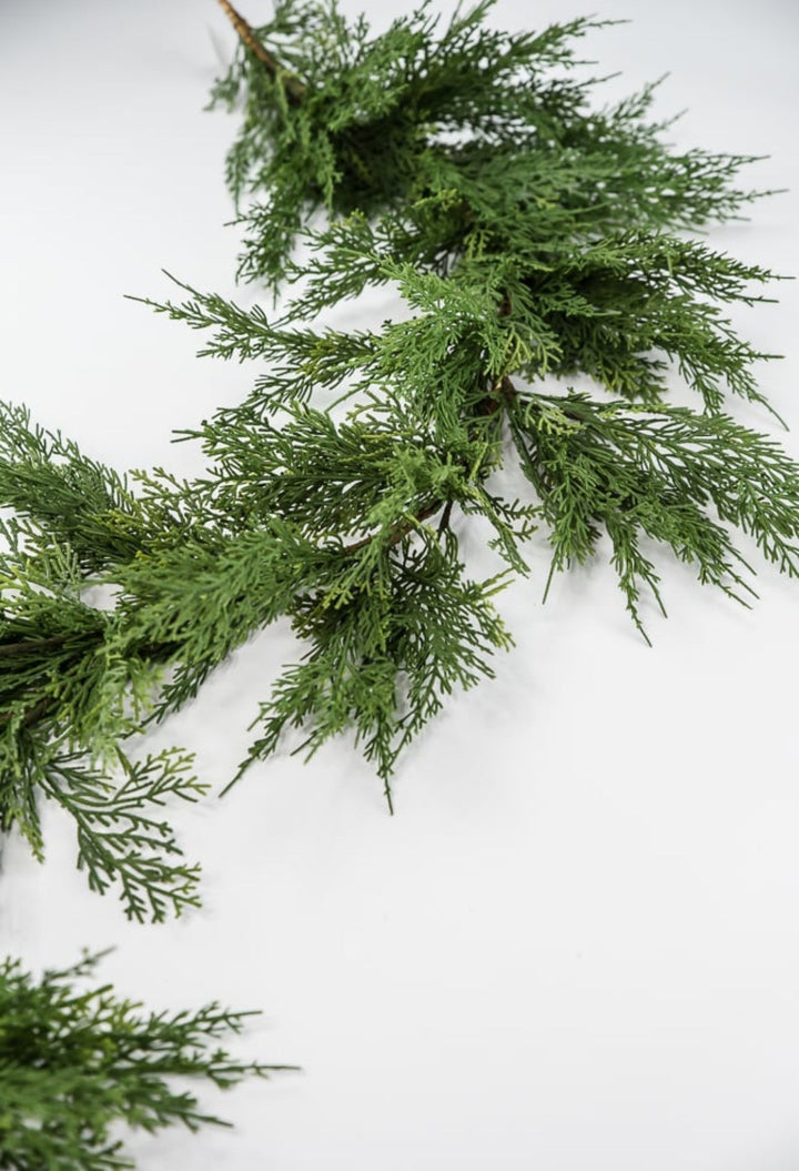 Artificial cedar pine garland 5’ - Greenery MarketWreaths & Garlands64641