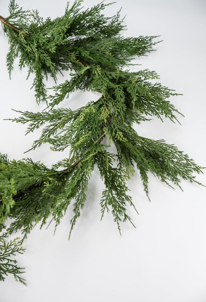 Artificial cedar pine garland 5’ - Greenery MarketWreaths & Garlands64641