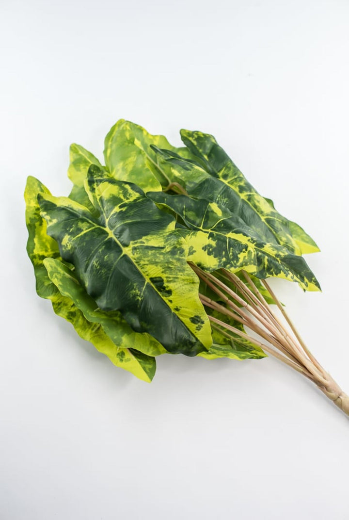 Artificial Colocasia bush / green yellow - Greenery MarketArtificial FloraFL6554 - GY