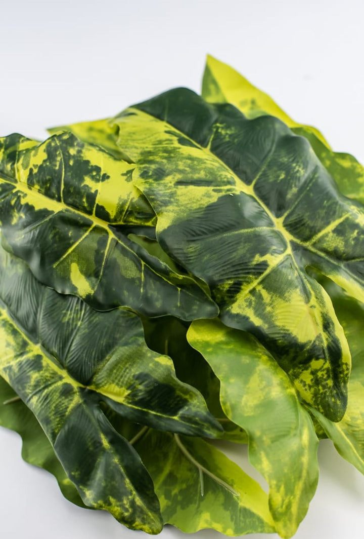 Artificial Colocasia bush / green yellow - Greenery MarketArtificial FloraFL6554 - GY