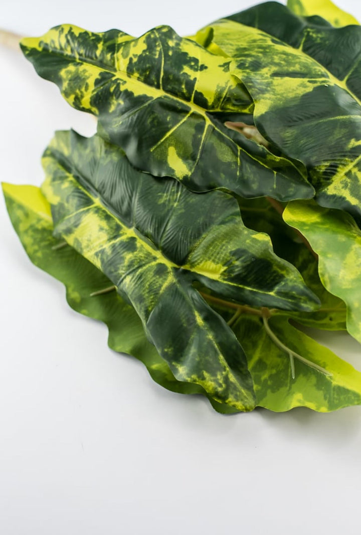 Artificial Colocasia bush / green yellow - Greenery MarketArtificial FloraFL6554 - GY