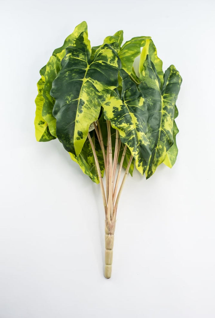 Artificial Colocasia bush / green yellow - Greenery MarketArtificial FloraFL6554 - GY