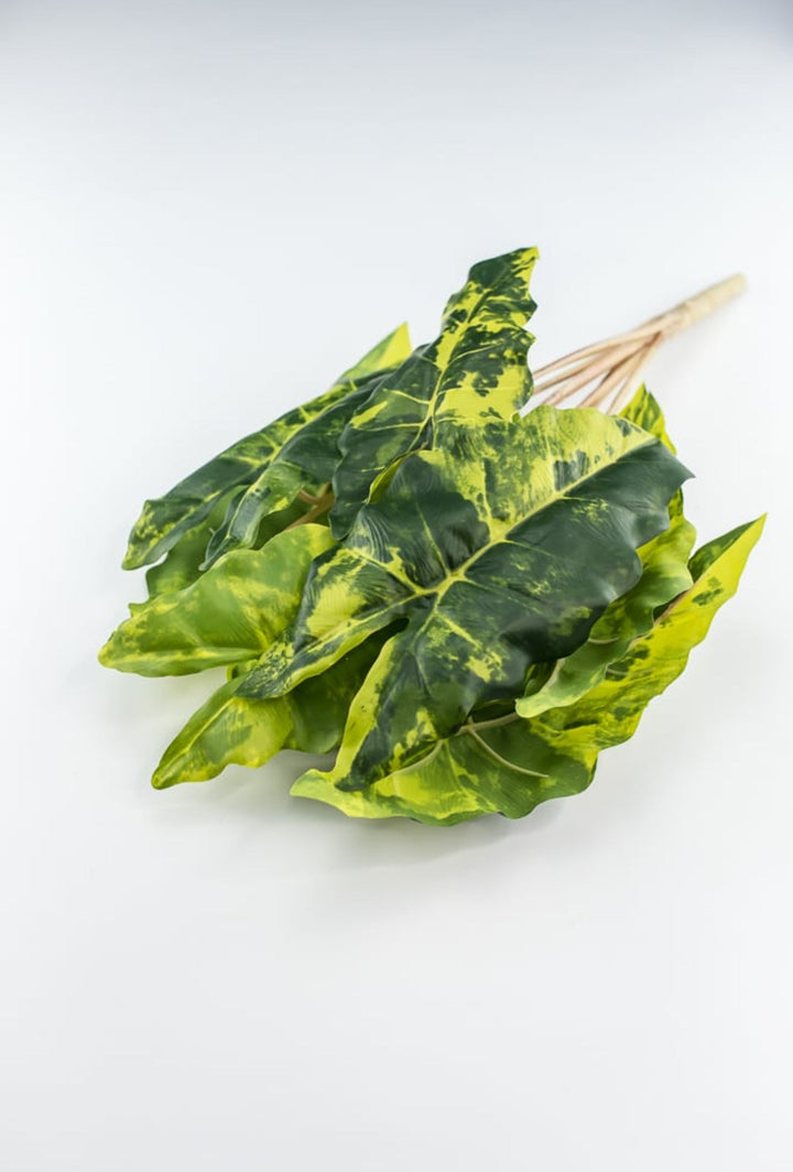 Artificial Colocasia bush / green yellow - Greenery MarketArtificial FloraFL6554 - GY