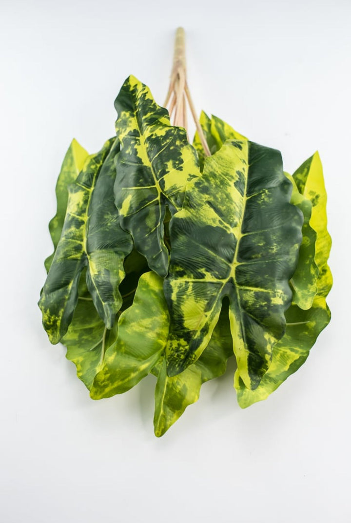 Artificial Colocasia bush / green yellow - Greenery MarketArtificial FloraFL6554 - GY