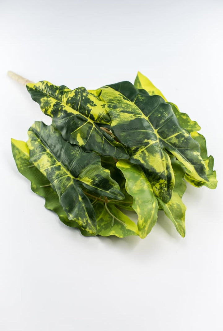 Artificial Colocasia bush / green yellow - Greenery MarketArtificial FloraFL6554 - GY