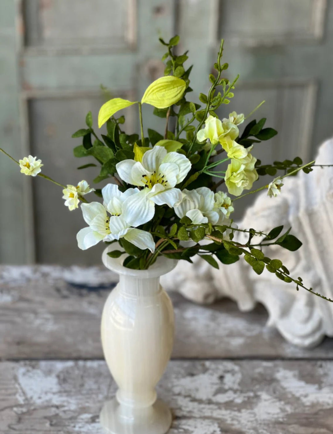 Artificial Dogwood blooms bouquet - Greenery MarketBR36640