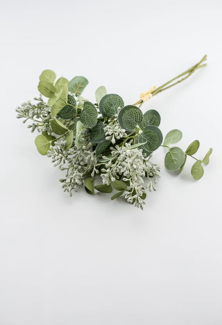 Artificial eucalyptus and berries leaves bundle - Greenery Marketartificial flowers26628
