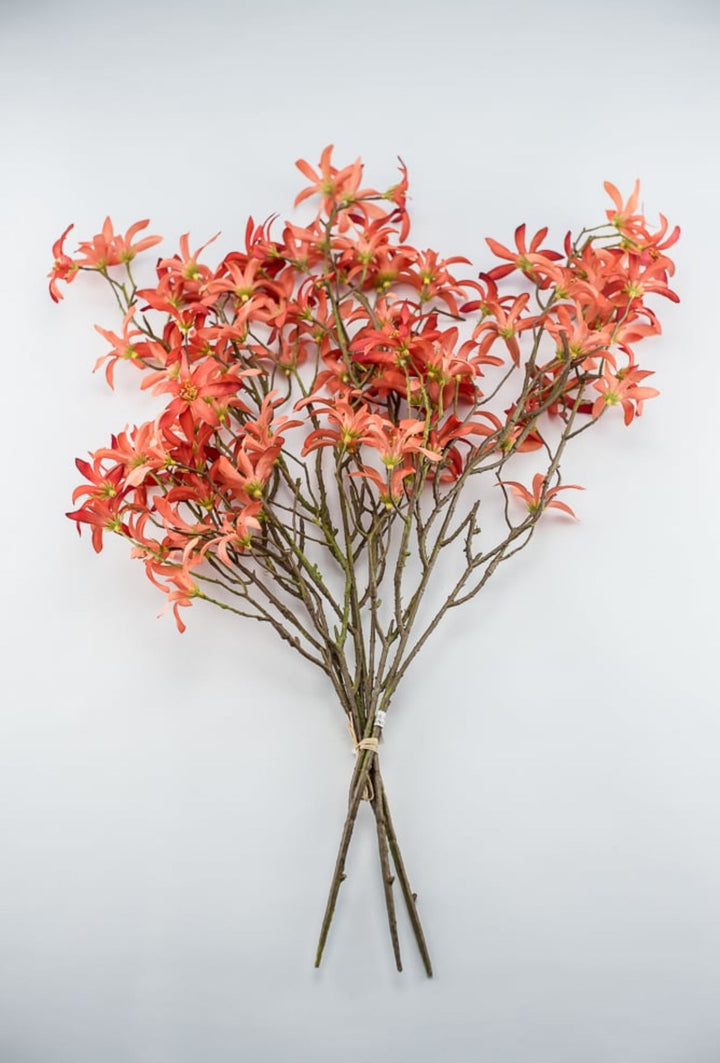 Artificial forsythia bundle - orange - Greenery Marketartificial flowers27692