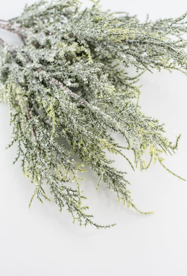 Artificial, frosted, cedar bush - Greenery MarketXP2184 - FG