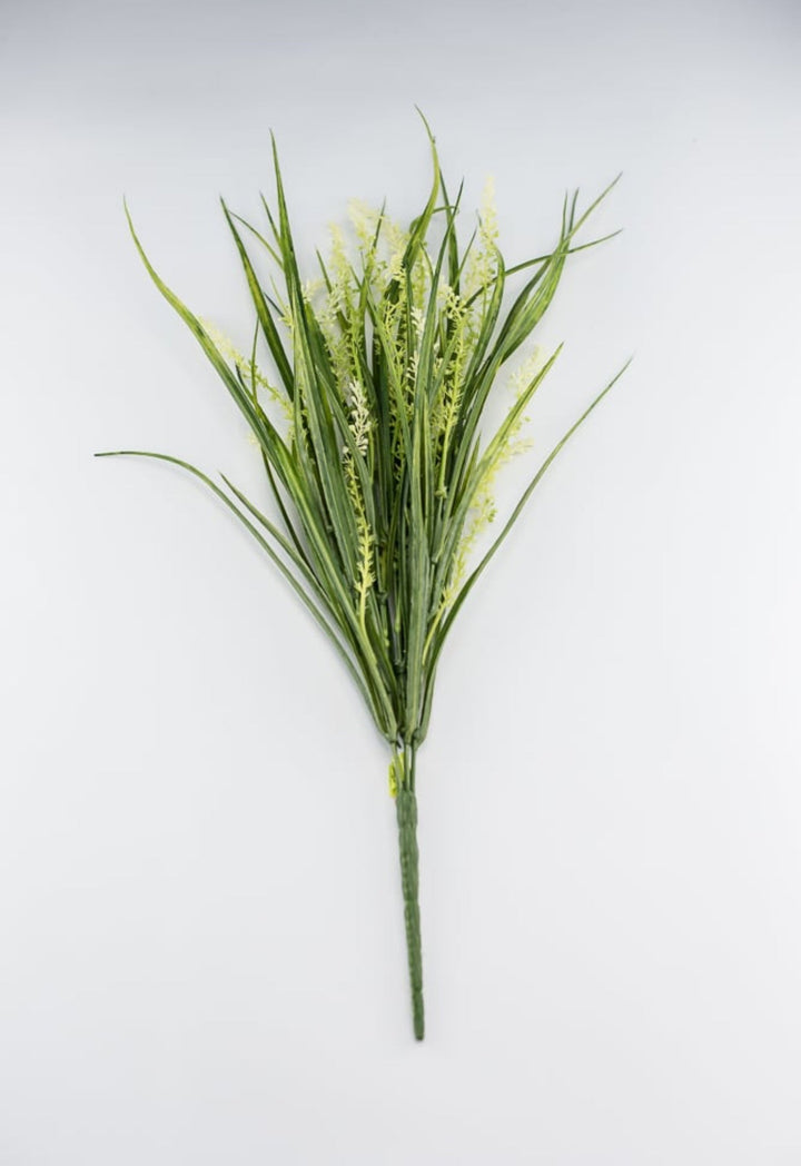 Artificial Grass bush - cream green - Greenery MarketArtificial Flora13149CM