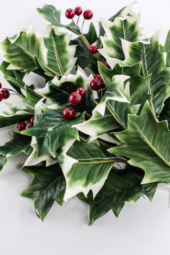 Artificial holly and red berries bundle - Greenery MarketgreeneryXF635 - VAR