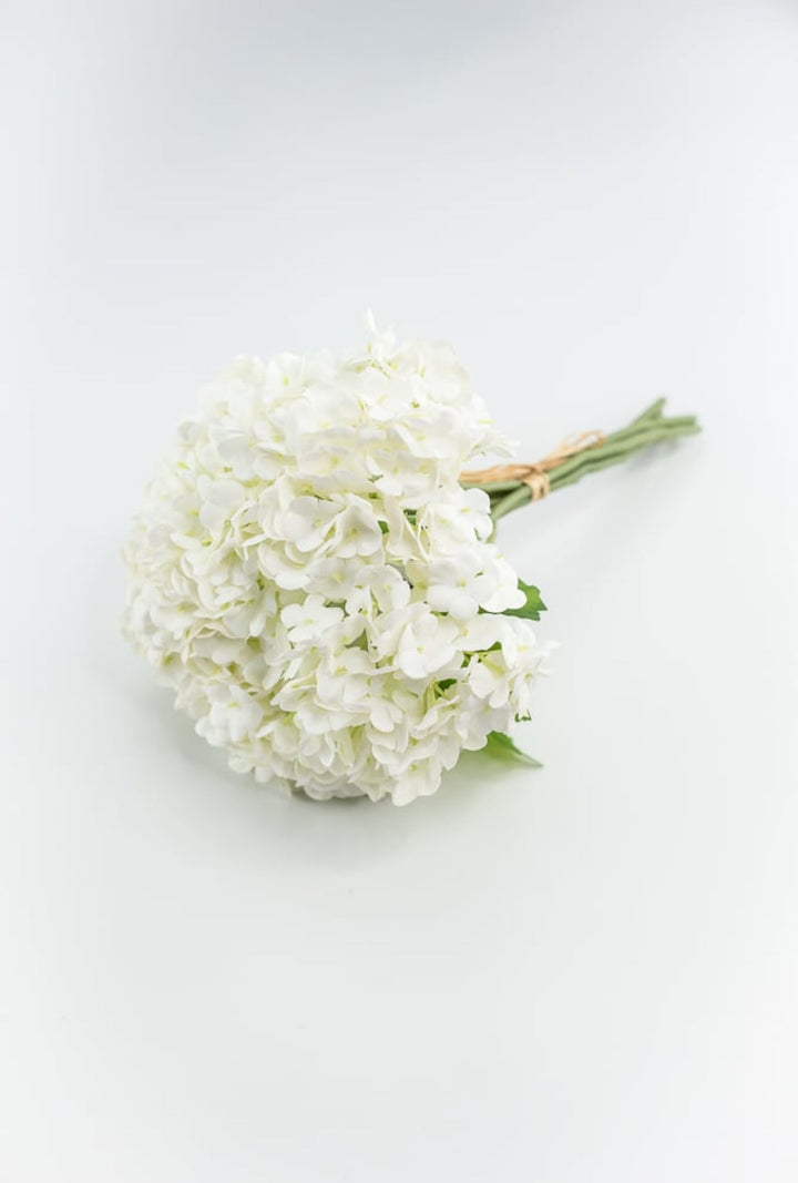 Artificial Hydrangea Flower Bundle - white - Greenery Market5614 - W