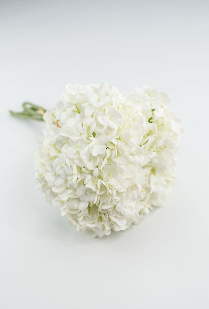 Artificial Hydrangea Flower Bundle - white - Greenery Market5614 - W