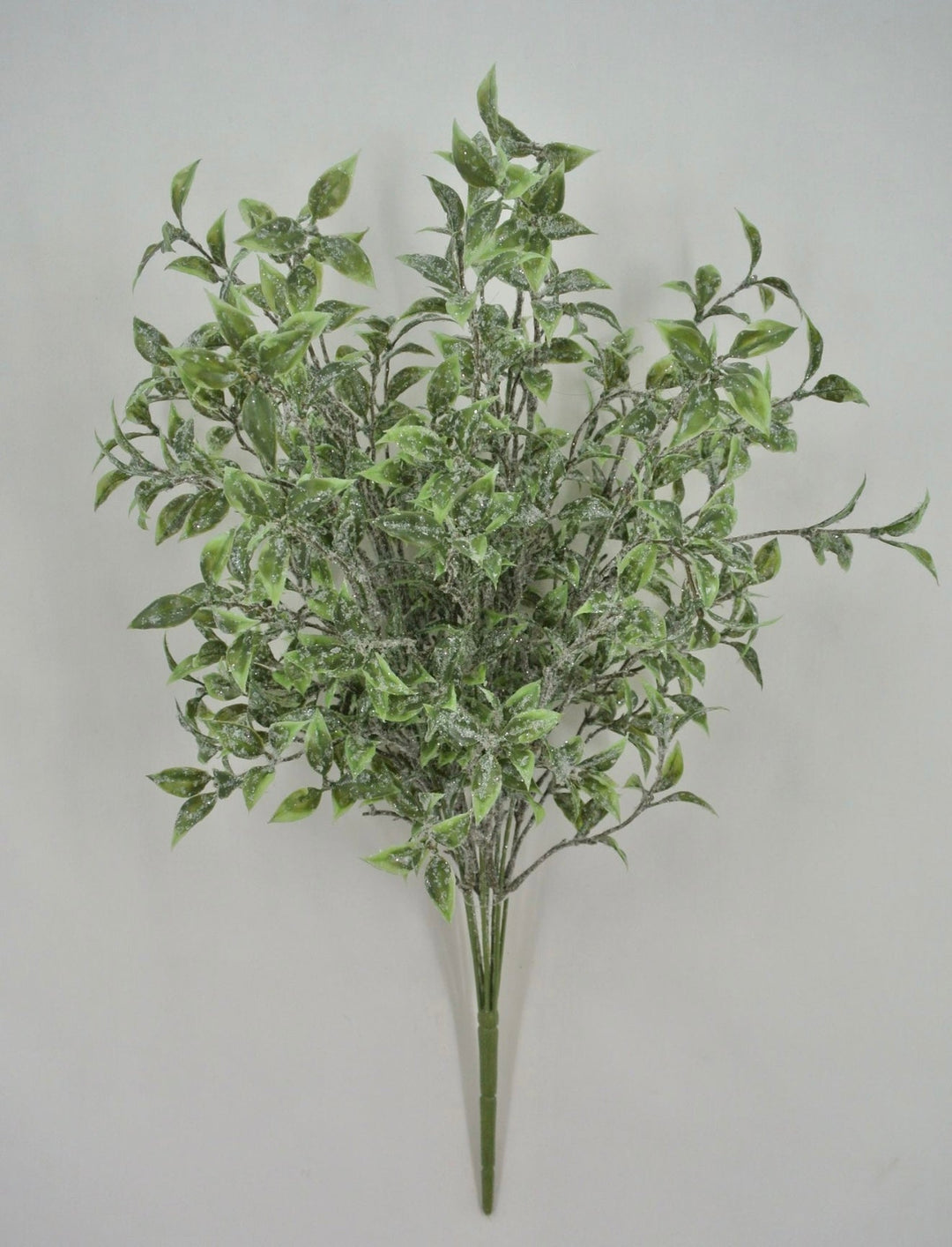 Artificial Iced Greenery Mini Leaf Bush - Greenery Market85253