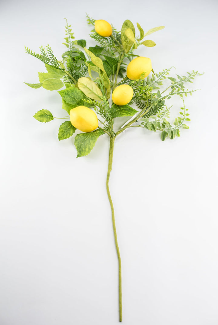 Artificial Lemon spray with mixed greenery 62218 - Greenery MarketArtificial Flora62218